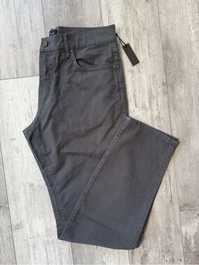 DSTLD Slim Fit Jeans 34x32 Dark Gray NWT Stretch Denim Minimalist